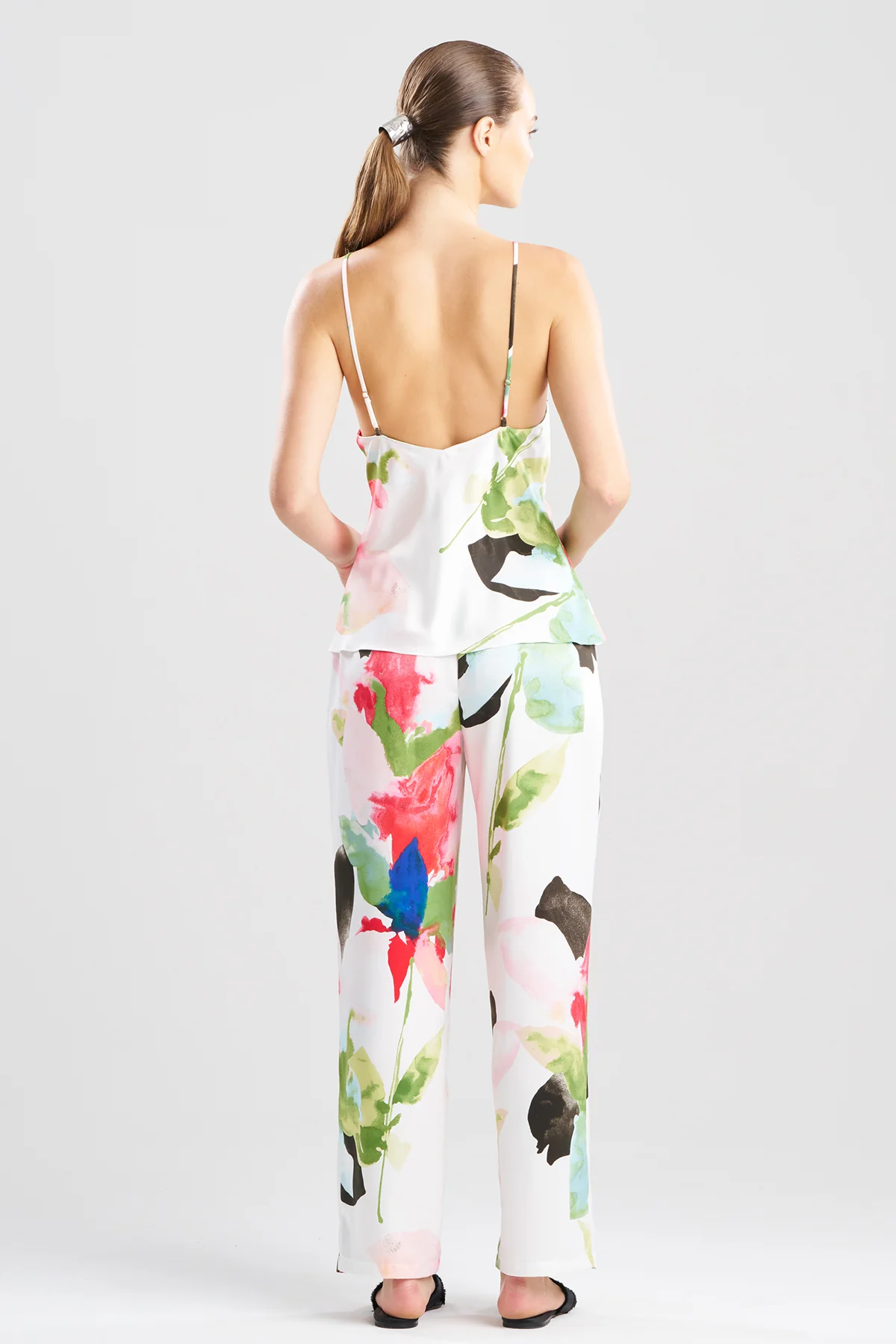 Calypso Printed Charmeuse Cami PJ - Image 2