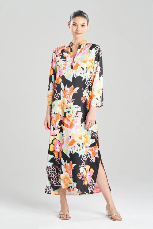 Camellia Mandarin Caftan