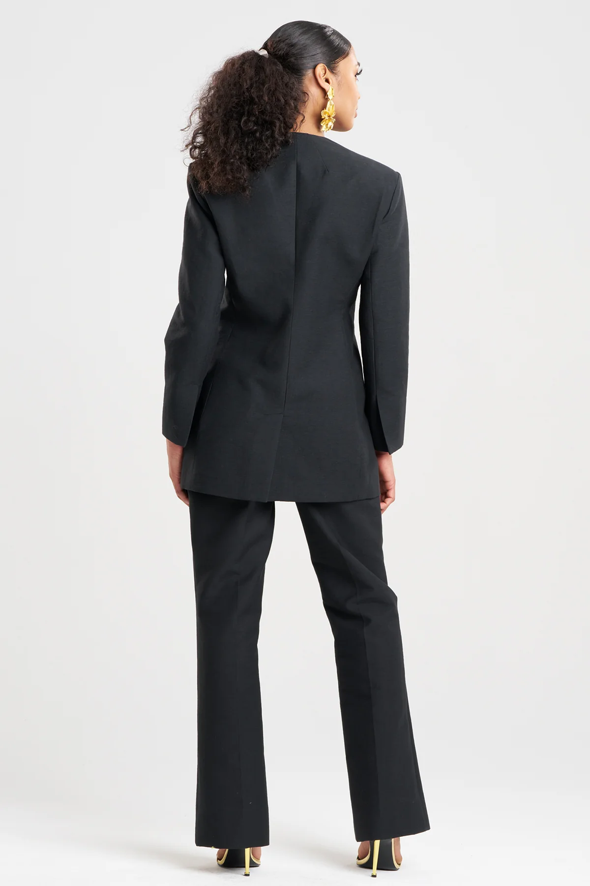 Canvas Cotton Embroidered Jacket - Image 3