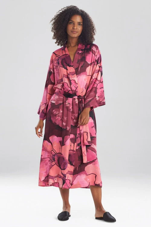Canyon Lotus Satin Robe - Image 11
