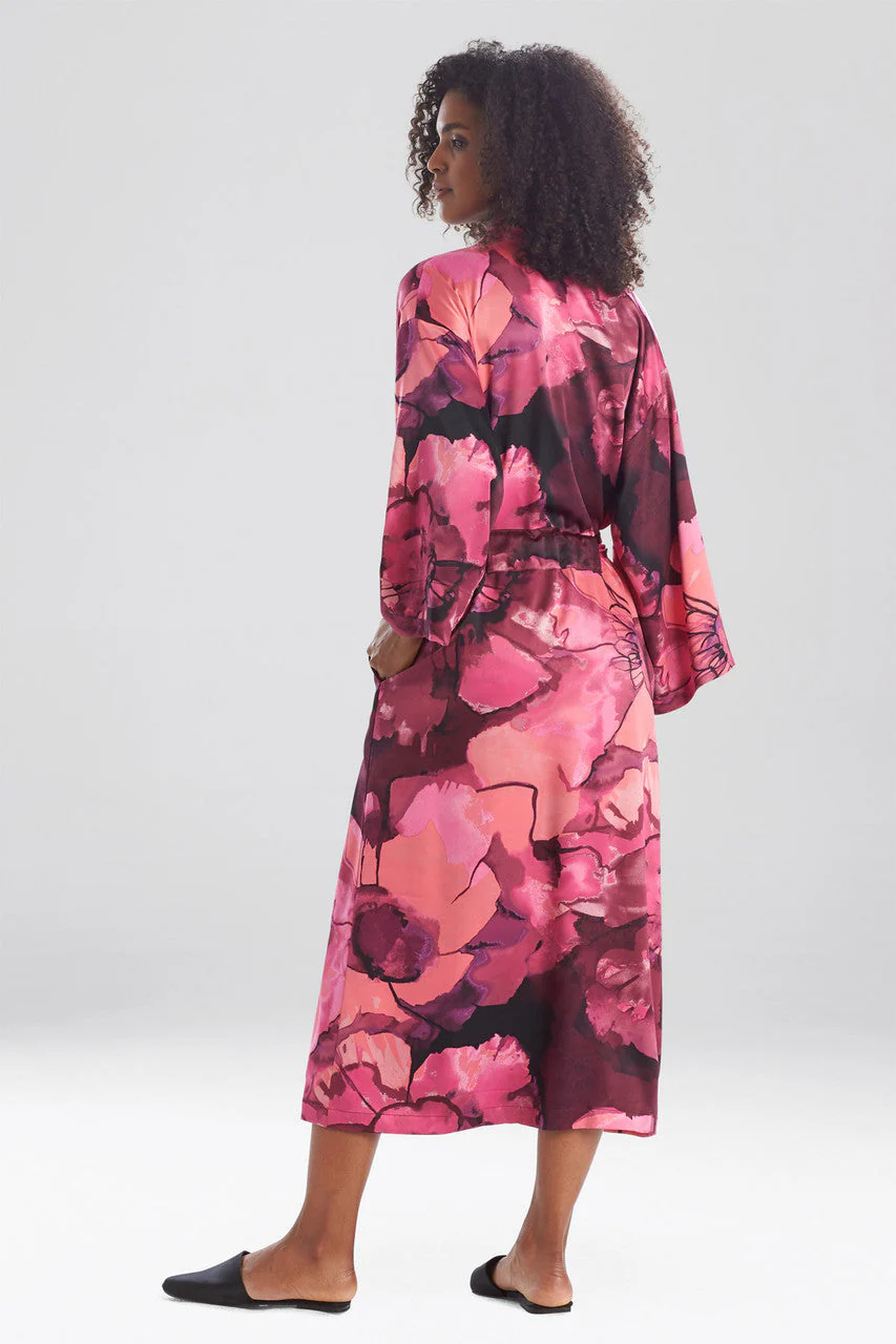 Canyon Lotus Satin Robe - Image 3