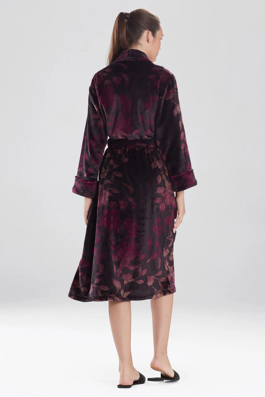 Cashmere Fleece Ombre Petal Robe - Image 3
