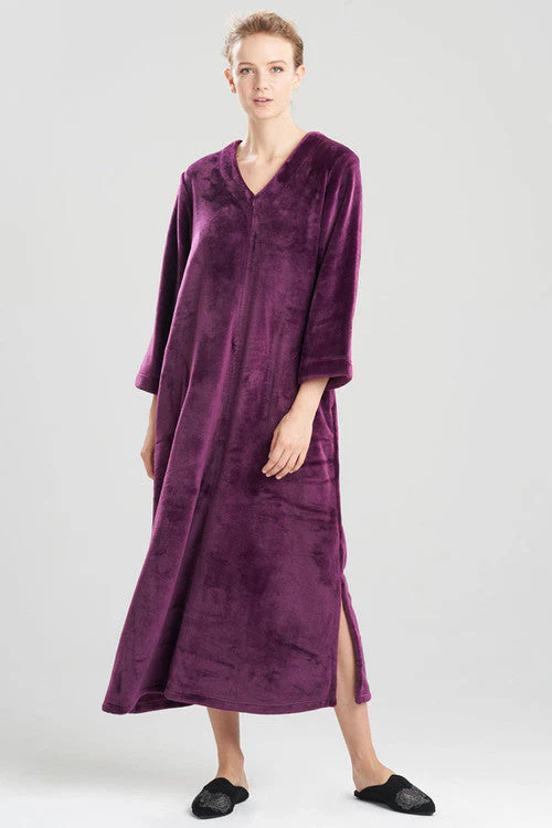 Cashmere Fleece Zip Lounger