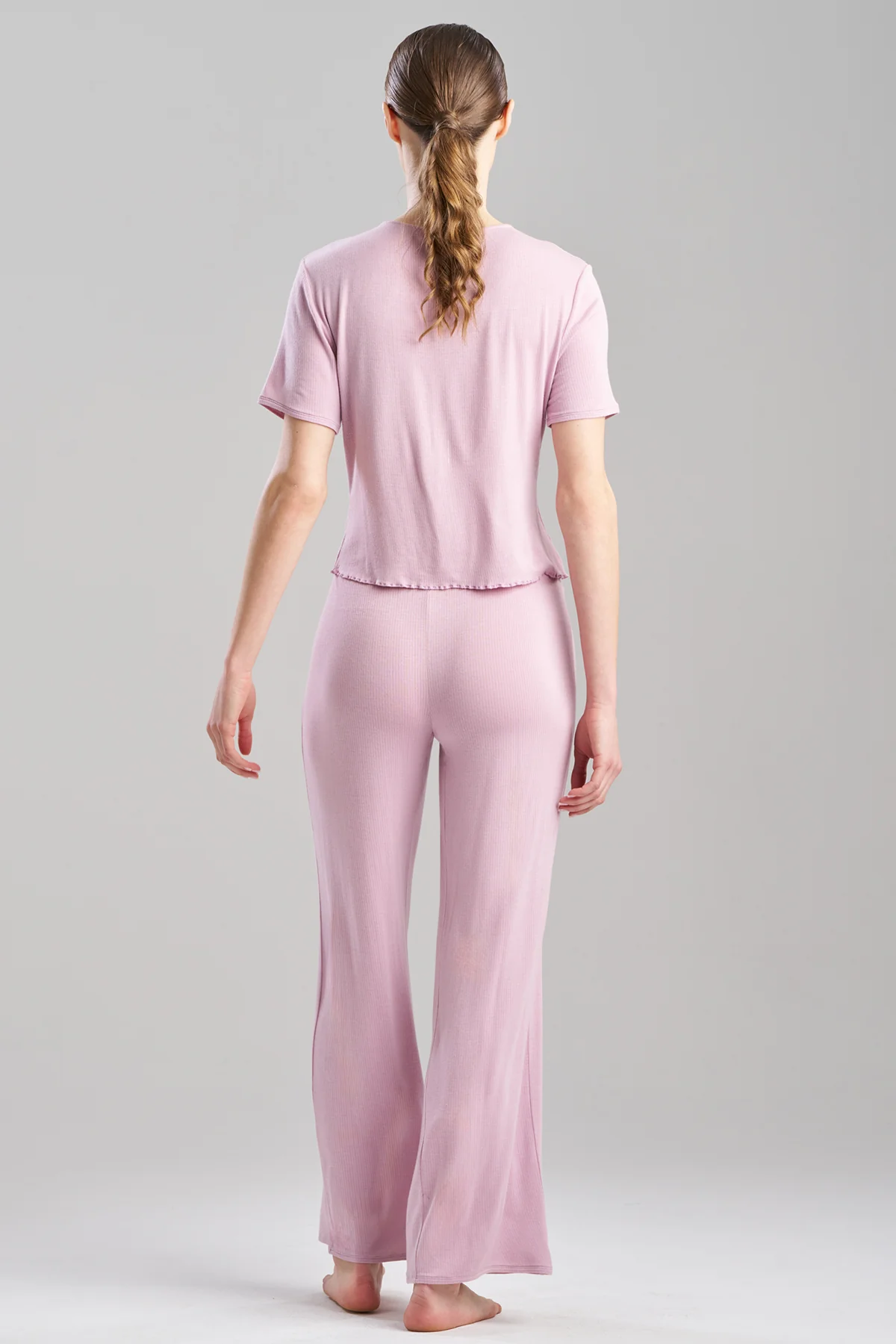Celeste Rib Ease Short Sleeve Top - Image 2