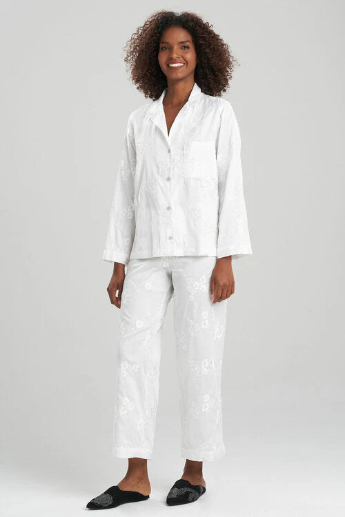 Cheetah Embroidery Cotton PJ - Image 6
