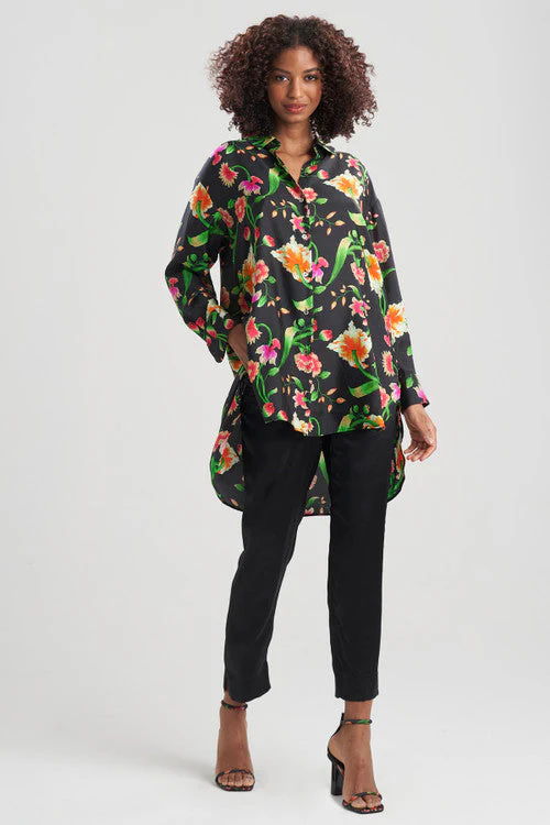 Chikayo-Obi Silk Oversized Shirt