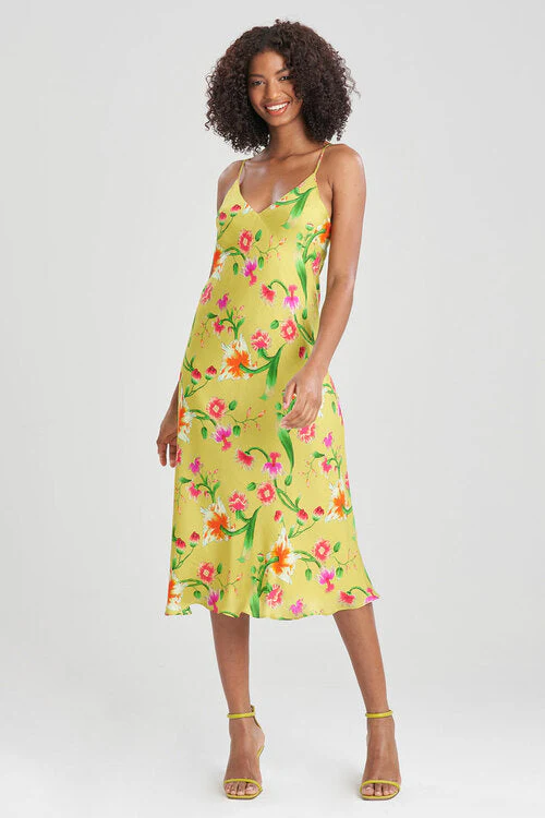 Chikayo-Obi Silk Slip Dress - Image 9