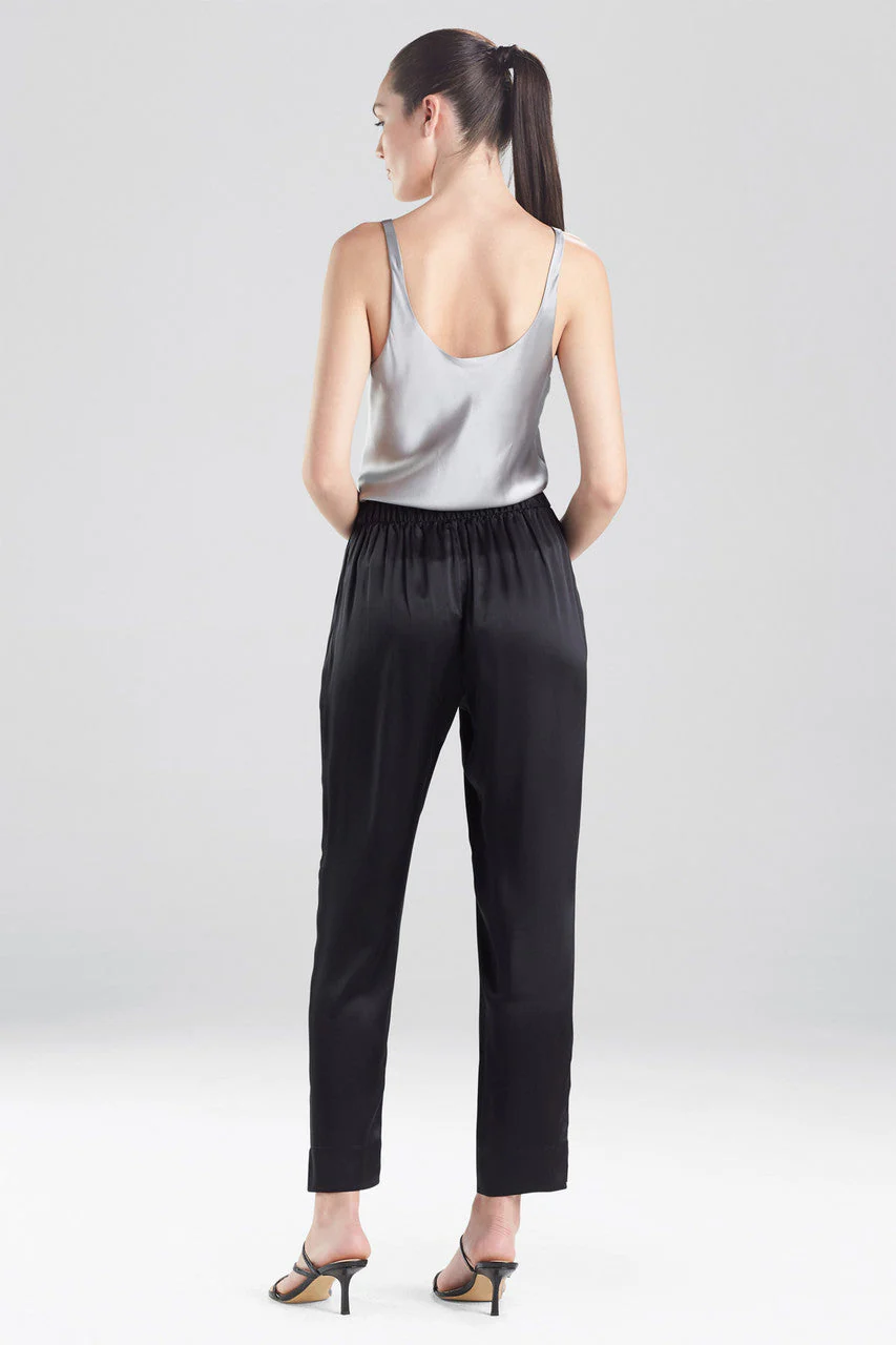 Chinoiserie Embroidery Silk Pants - Image 2