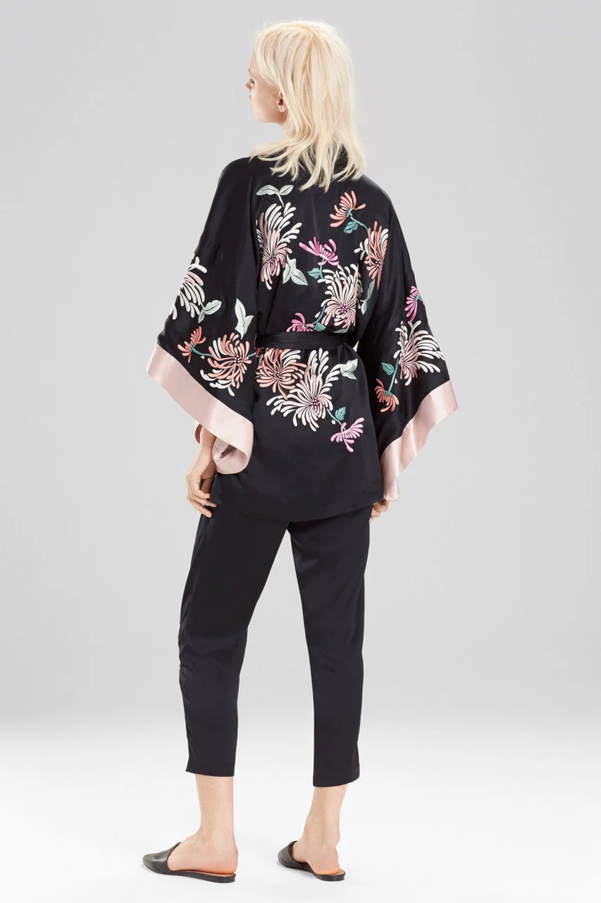 Chrysanthemum Embroidered Wrap - Image 4