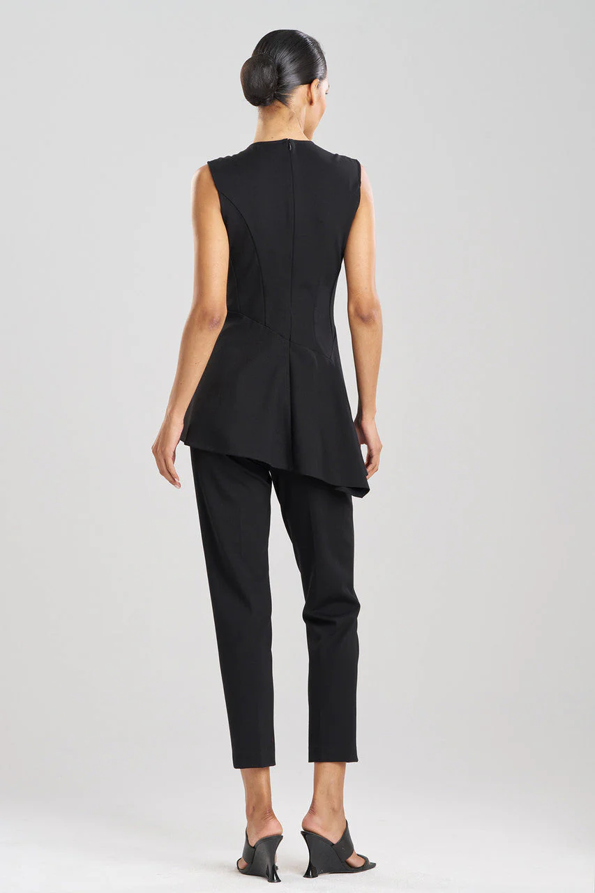 Compact Knit Asymmetrical Top - Image 3