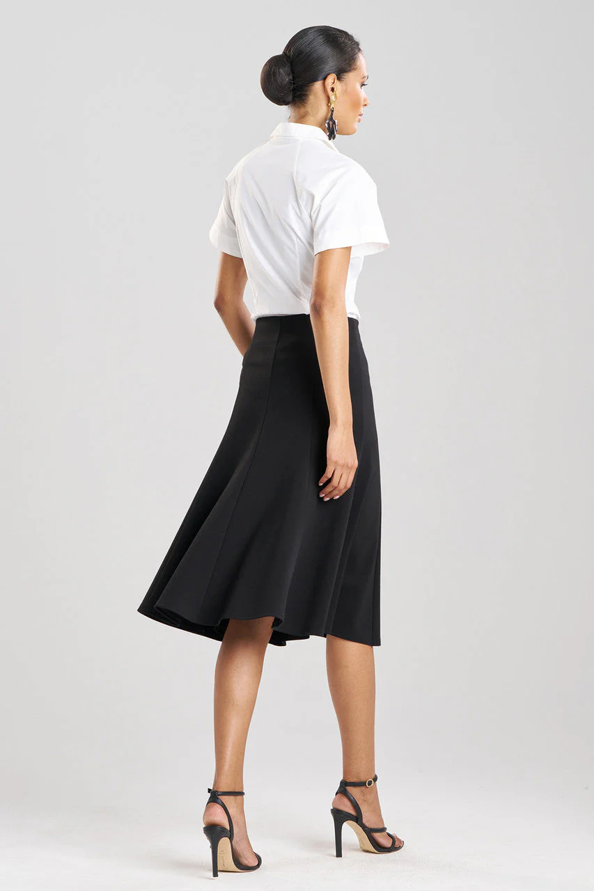 Compact Knit Flair Skirt - Image 2