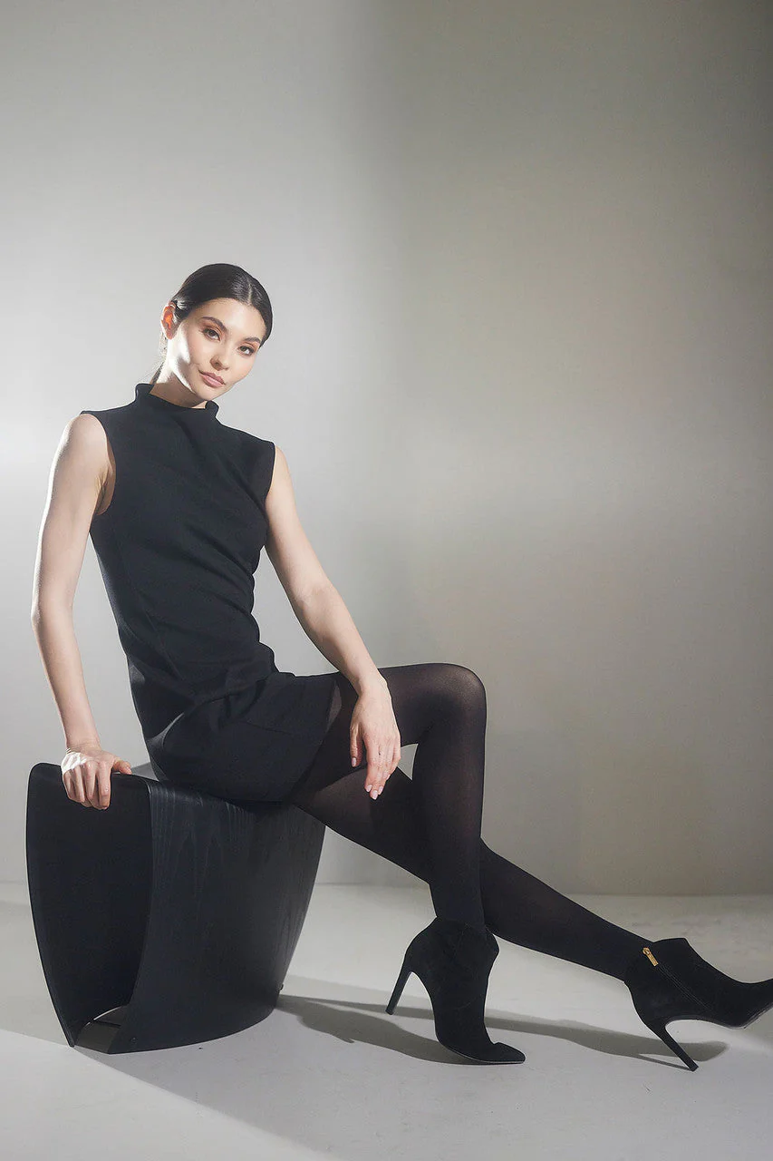 Compact Knit Sheath Dress - Image 3