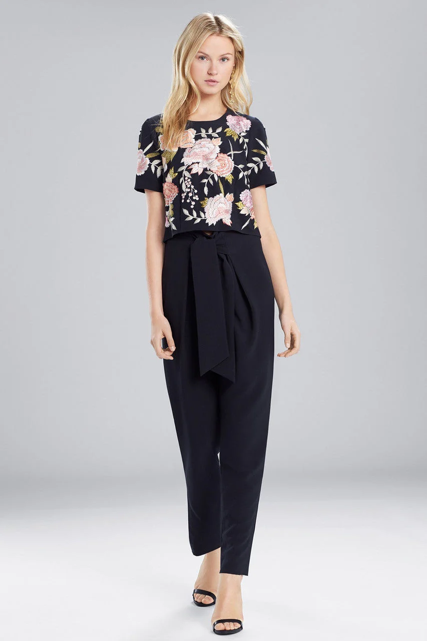 Core Crepe Embroidered Top - Image 2
