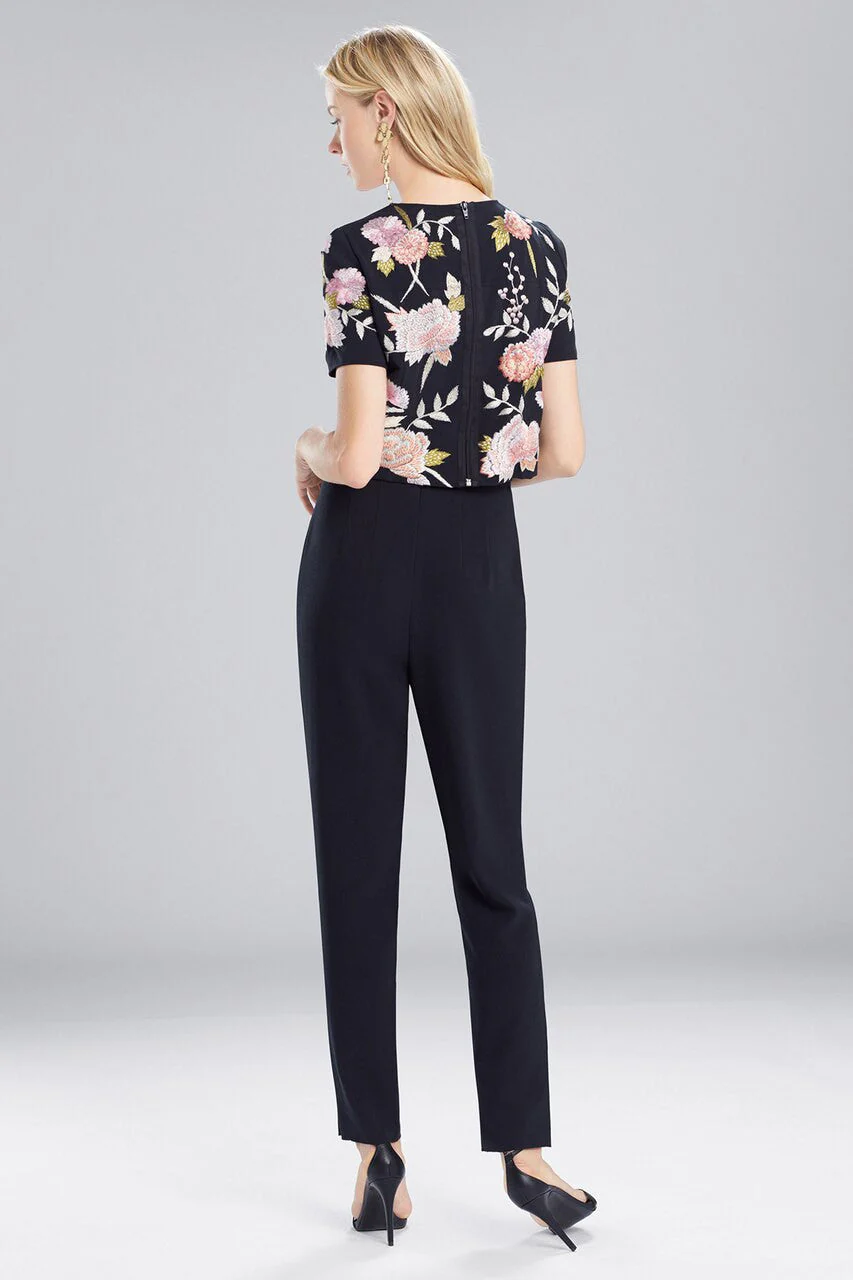 Core Crepe Embroidered Top - Image 3