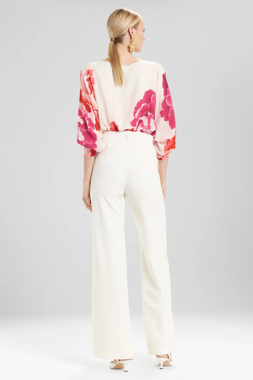 Core Crepe Grosgrain Seamed Pants - Image 3