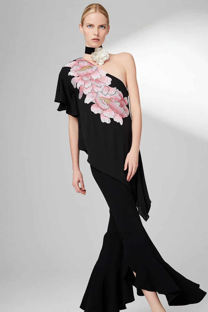 Core Crepe Ruffle Pants - Image 6