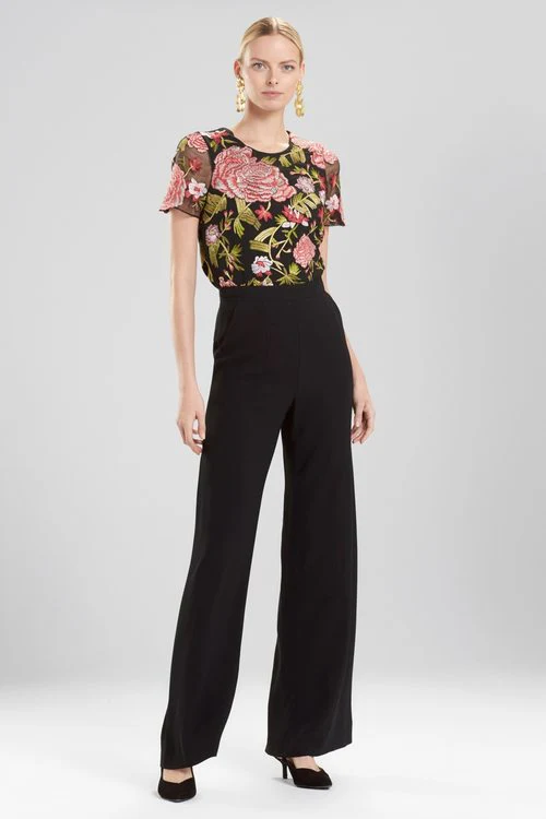 Core Crepe Wide Leg Pants - Image 9