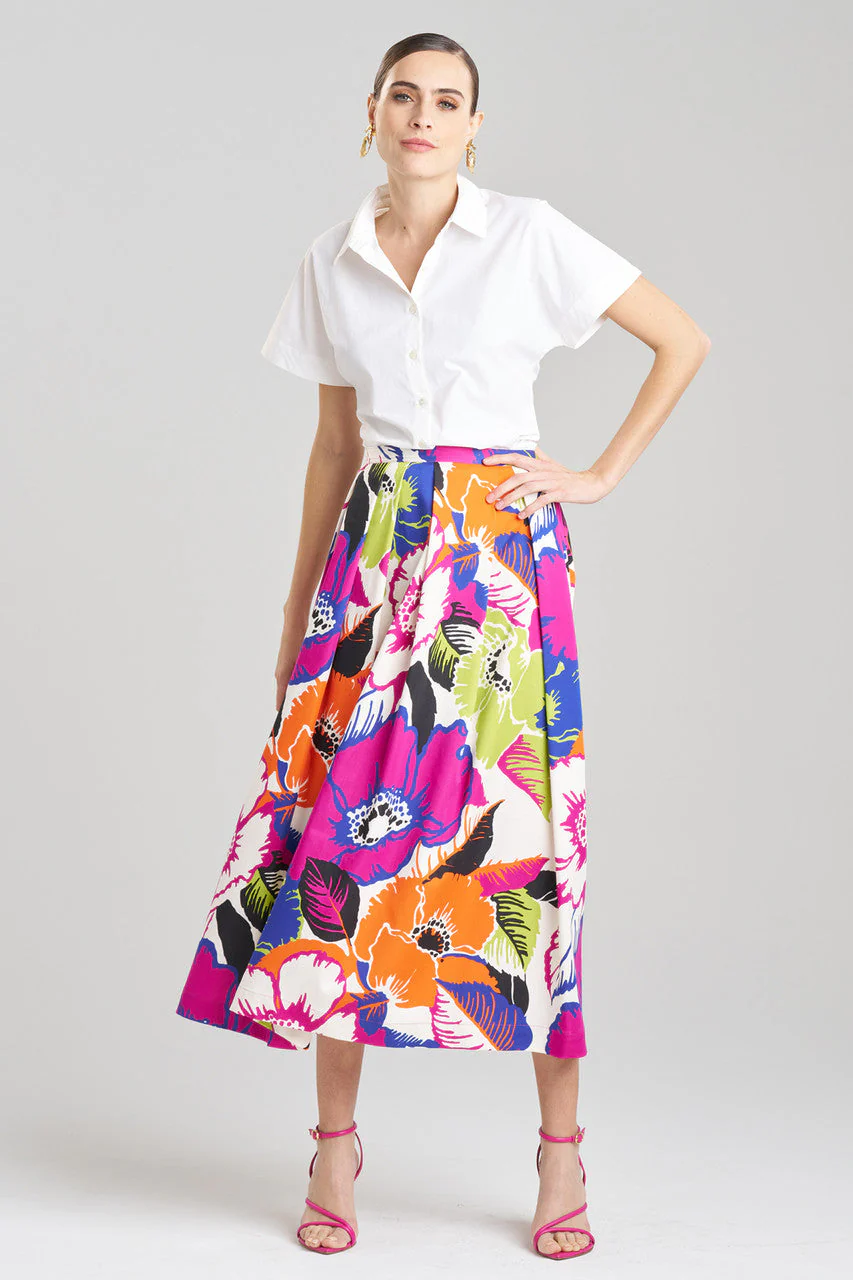 Cote D'Azur Cotton Chino Maxi Skirt - Image 2