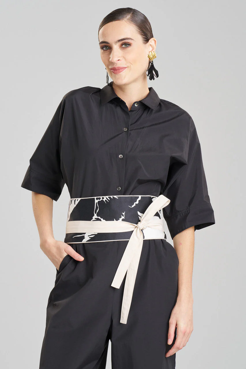 Cote D'Azur Cotton Chino Obi Belt - Image 2