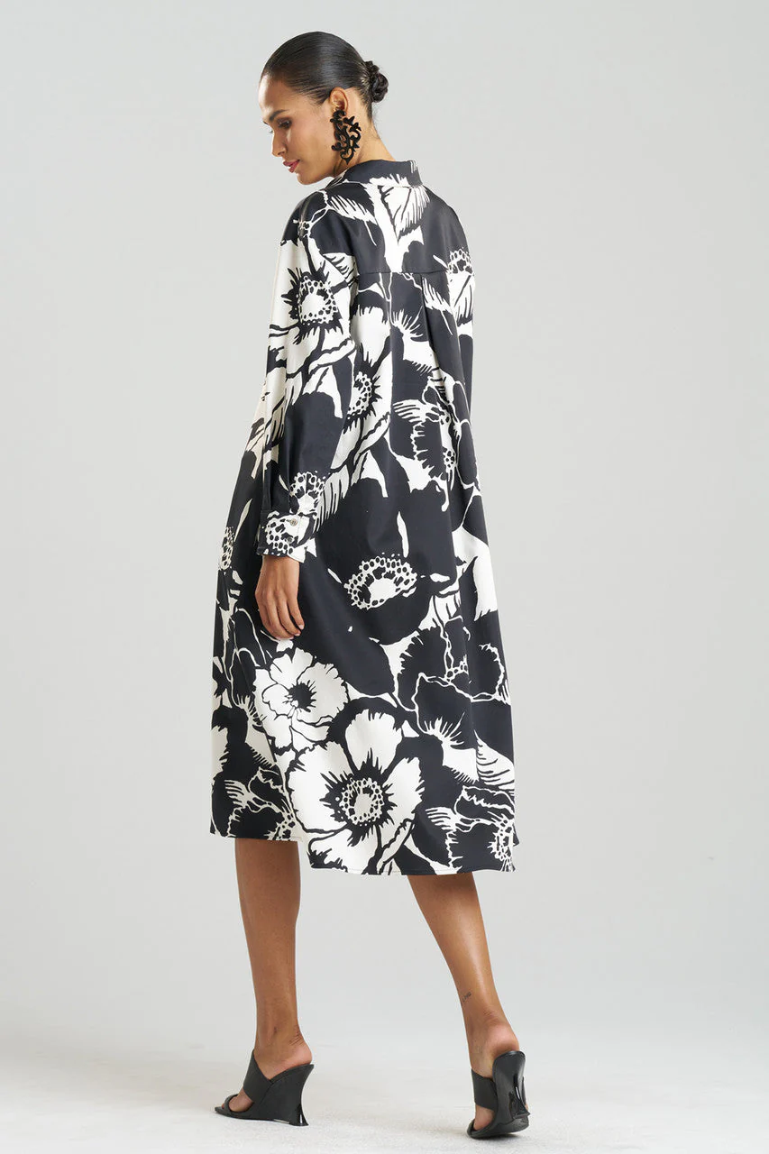 Cote D'Azur Cotton Chino Oversized Shirtdress - Image 2
