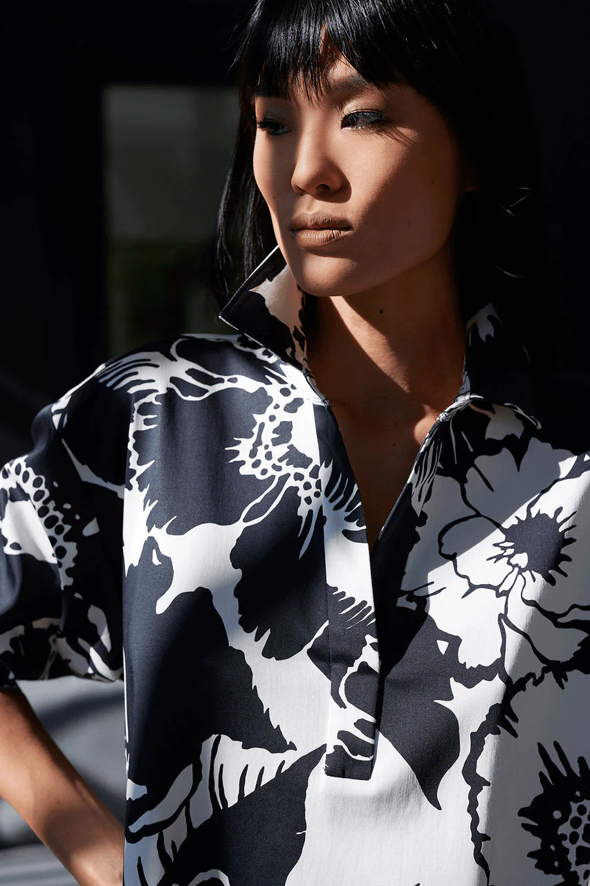 Cote D'Azur Cotton Chino Oversized Shirtdress - Image 6