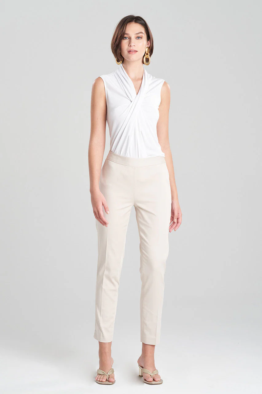 Cotton Chino Ankle Pants - Image 3
