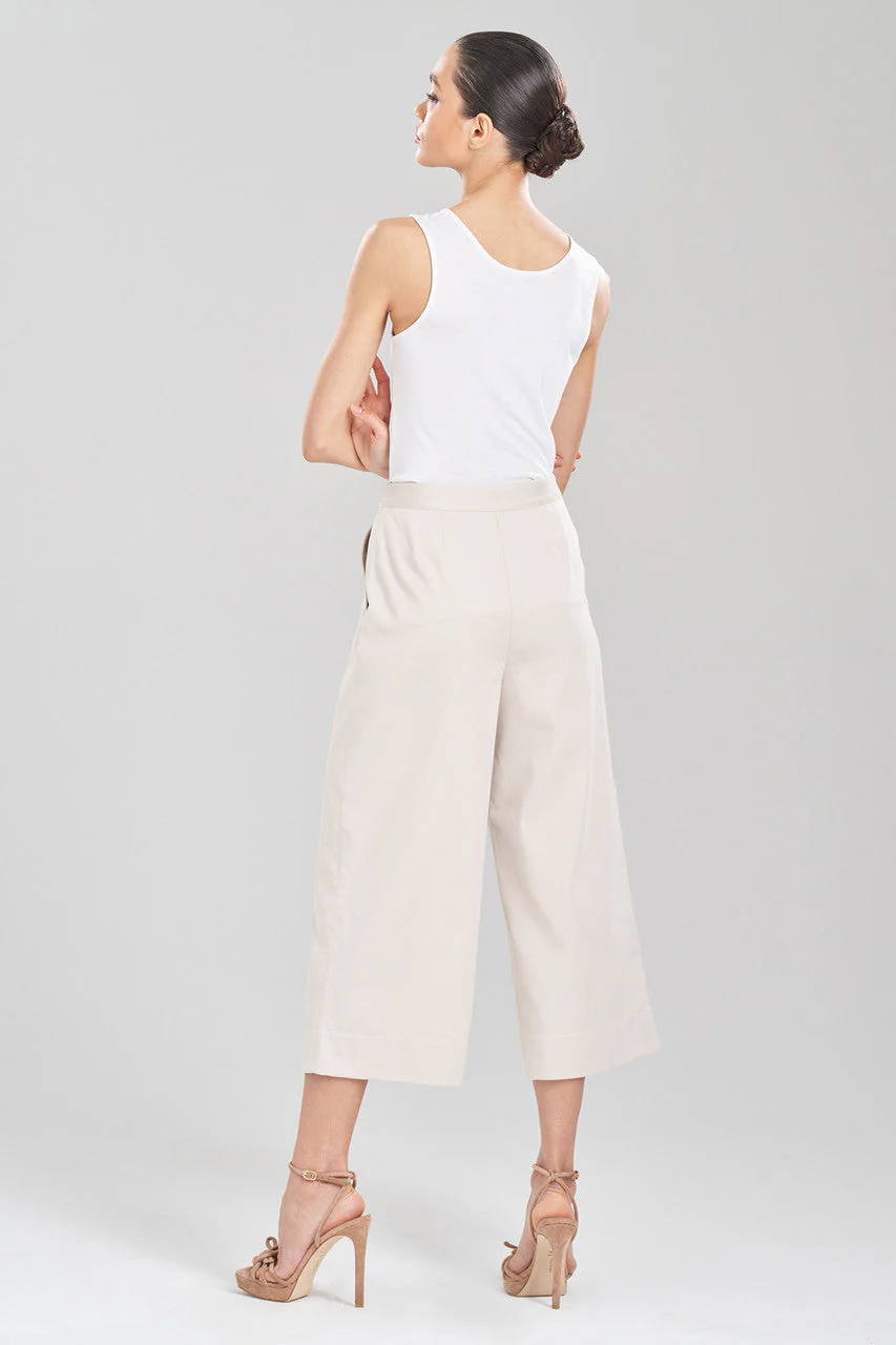 Cotton Chino Cropped Pants - Image 2