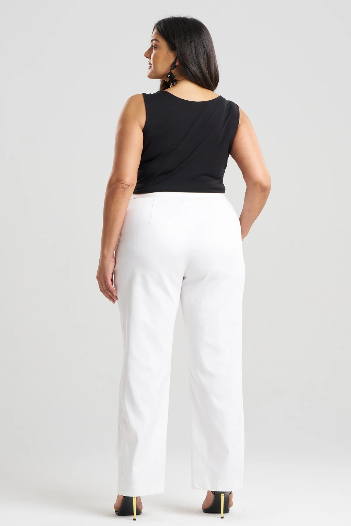 Cotton Chino Front Zip Pants - Image 2
