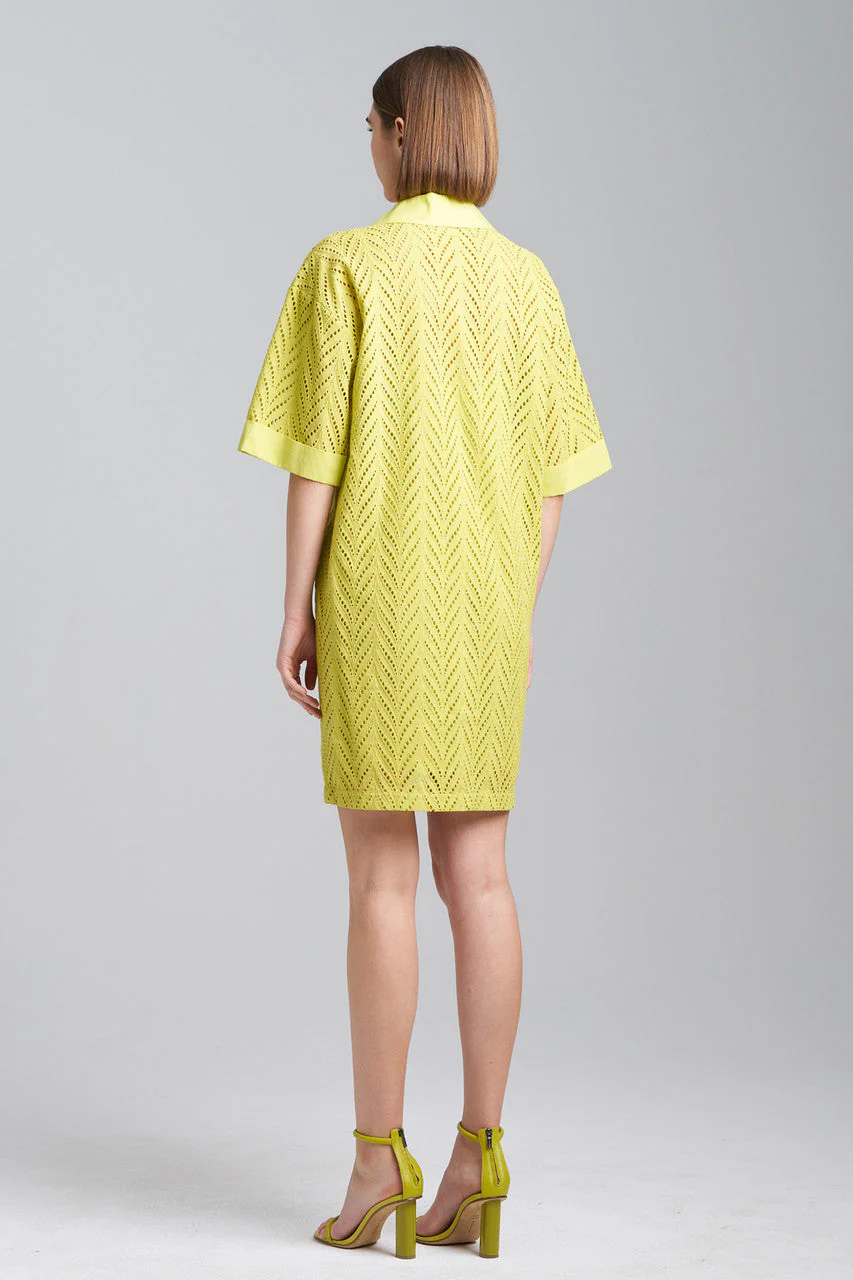 Cotton Eyelet Shirtdress - Image 3