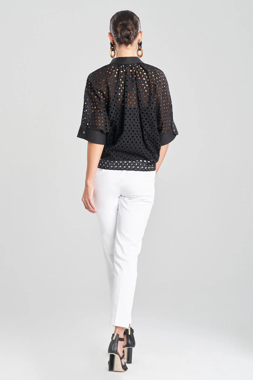 Cotton Eyelet Top - Image 2