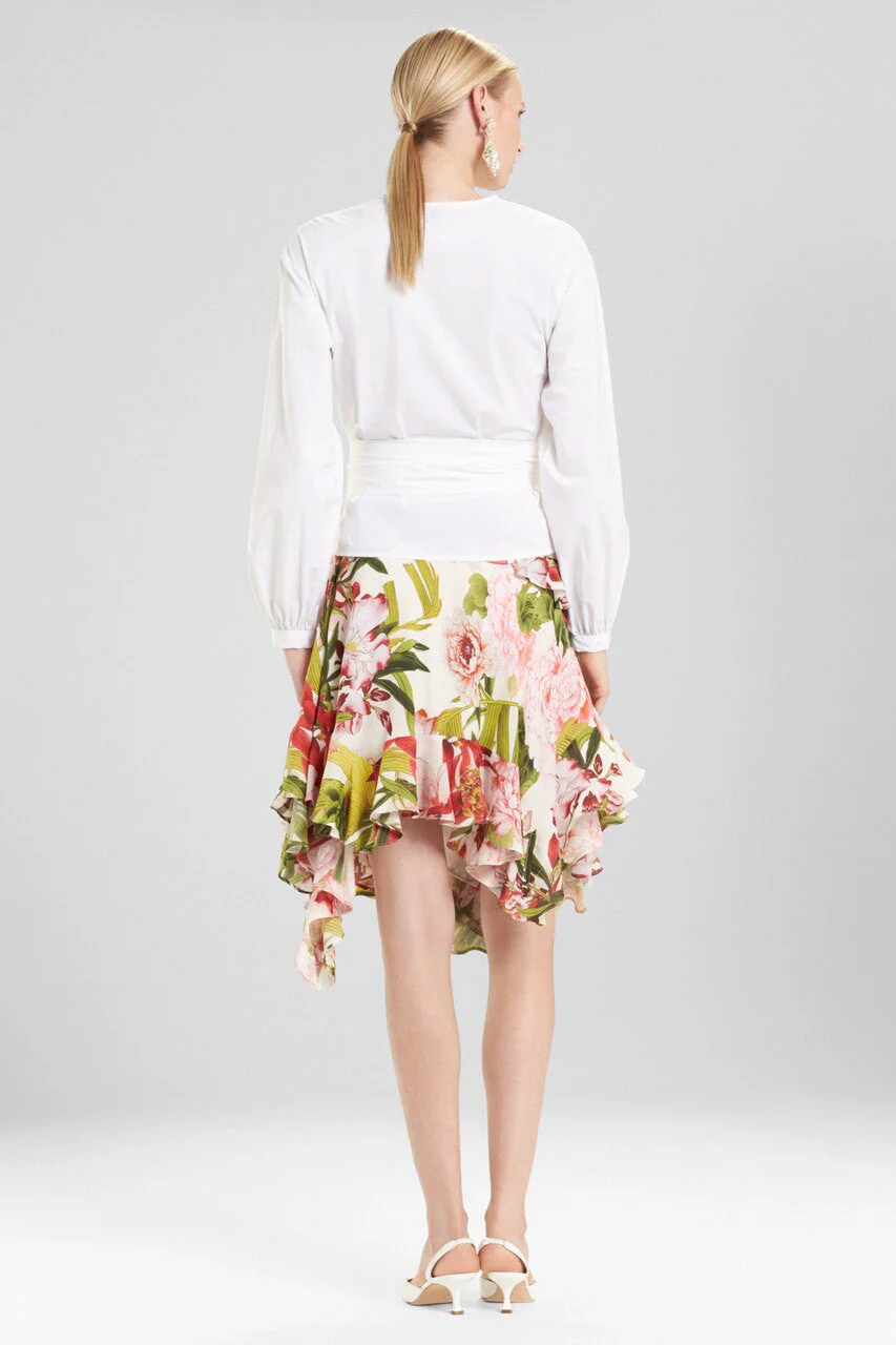 Cotton Poplin Belted Top - Image 3
