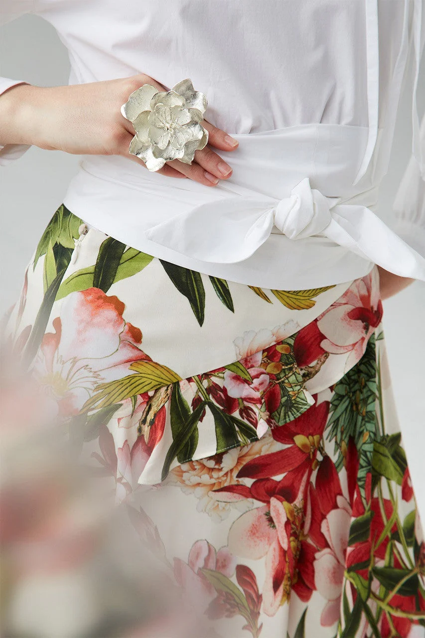 Cotton Poplin Belted Top - Image 5