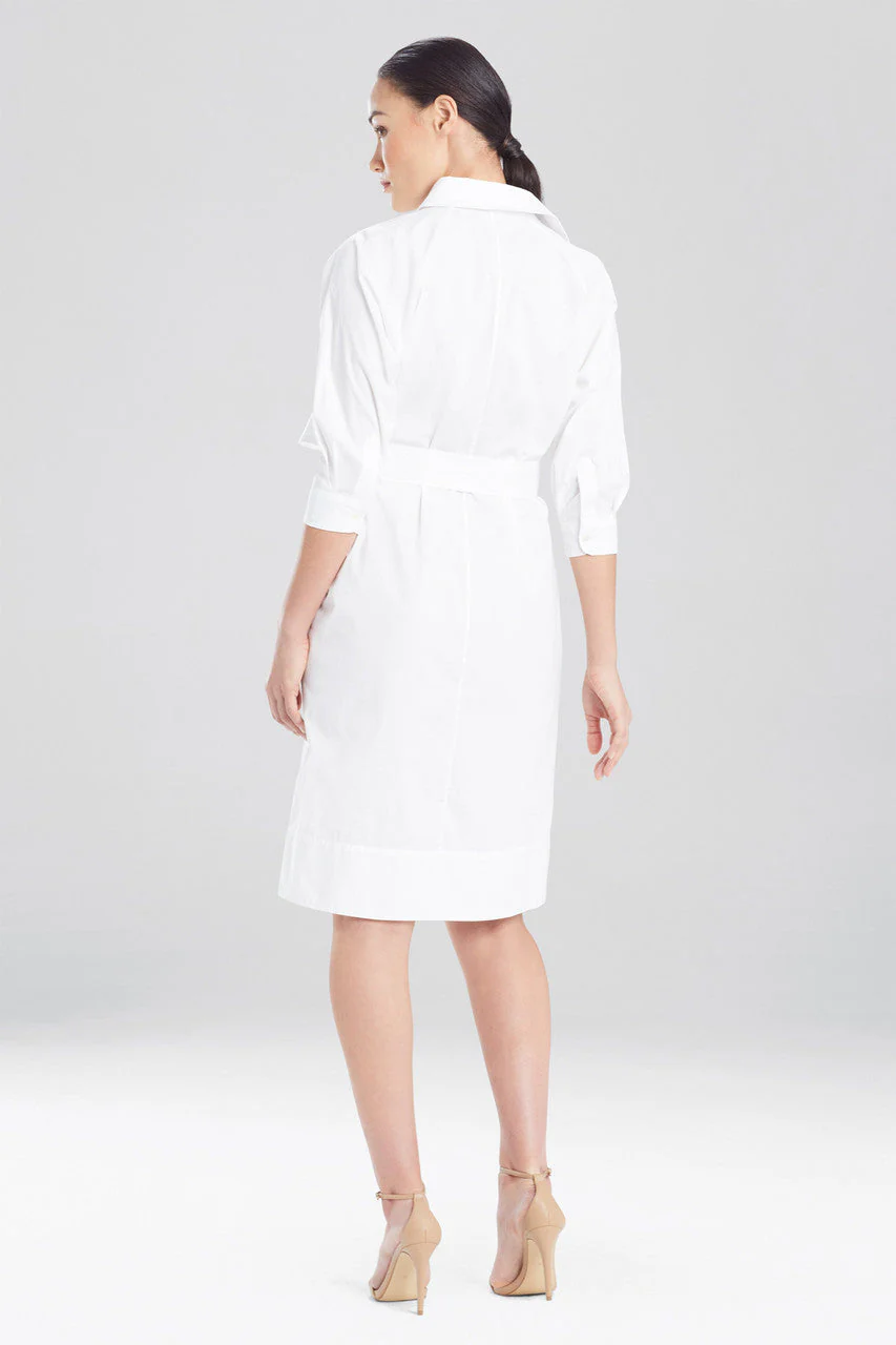 Cotton Poplin Cocoon Shirtdress - Image 2