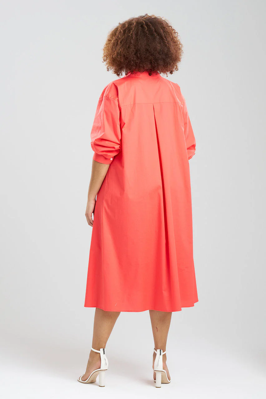 Cotton Poplin El Nido Embroidered Shirtdress - Image 5
