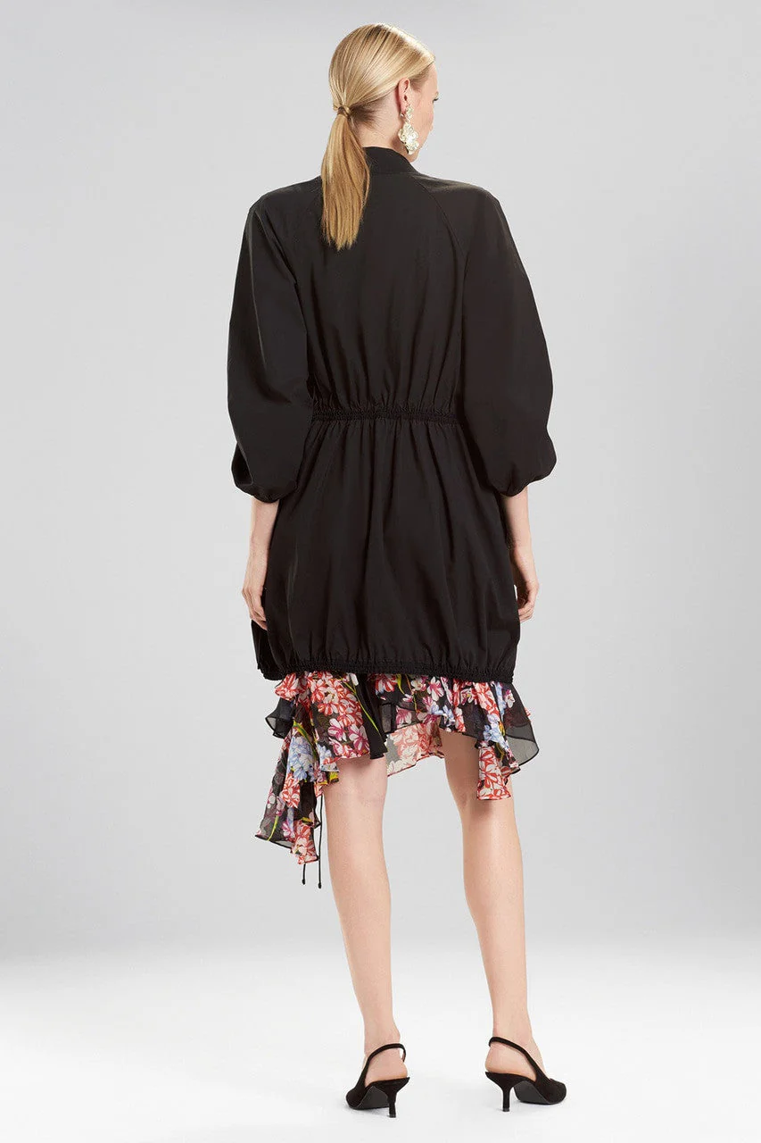 Cotton Poplin Jacket With Ties - Image 5