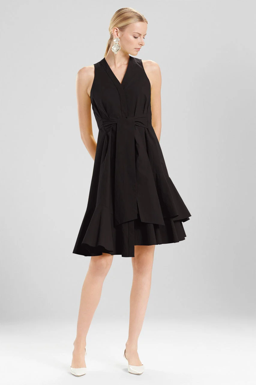 Cotton Poplin Sleeveless Dress - Image 2