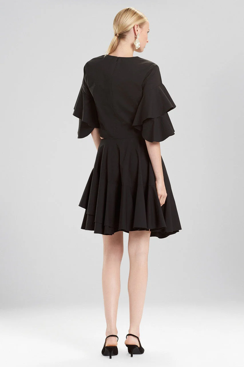 Cotton Poplin Tie Front Skirt - Image 2