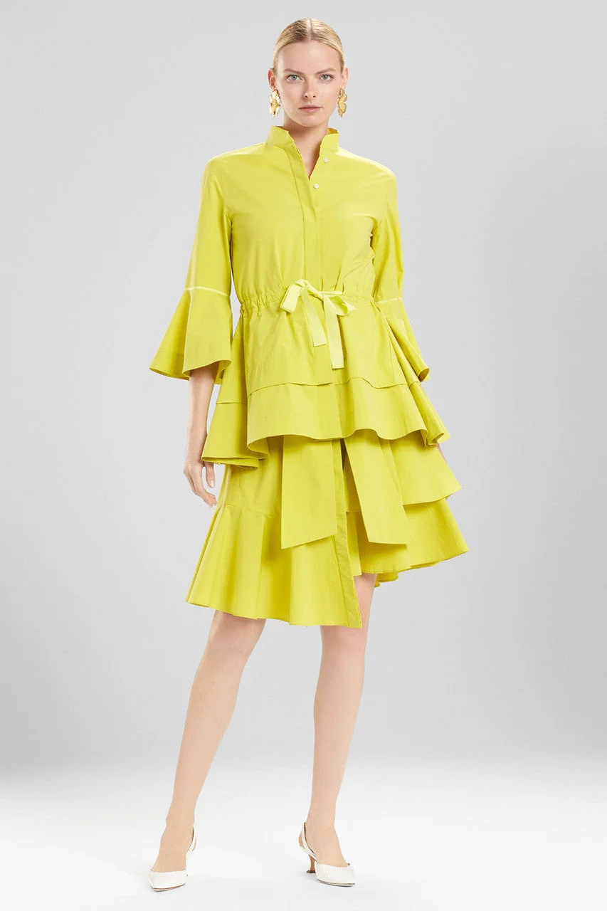 Cotton Poplin Tie Front Skirt - Image 5
