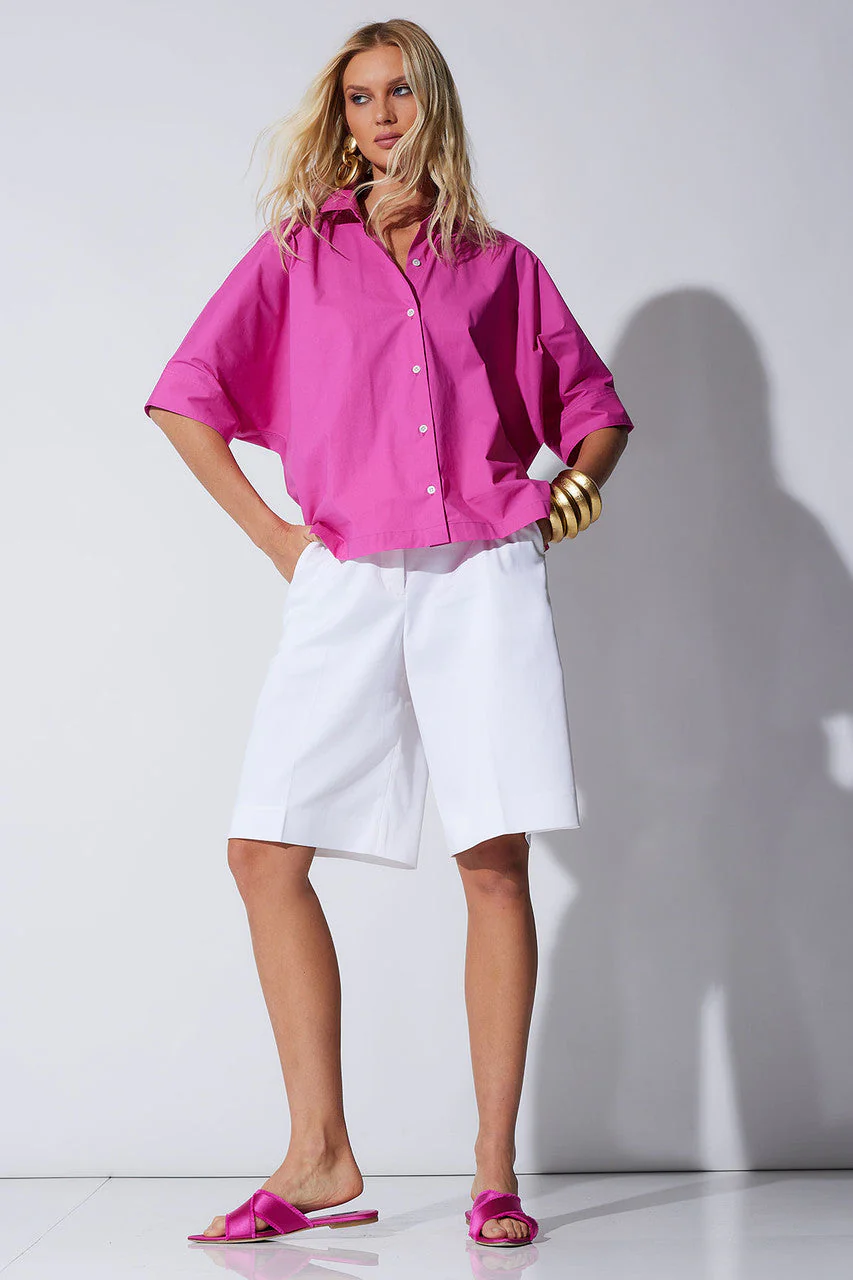 Cotton Poplin Top - Image 4