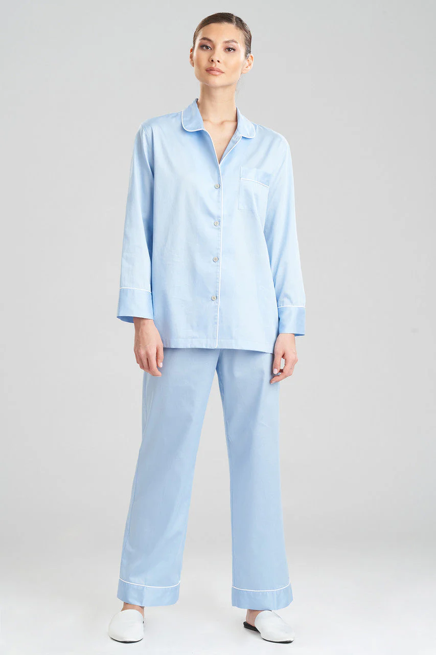 Cotton Sateen Notch PJ - Image 2