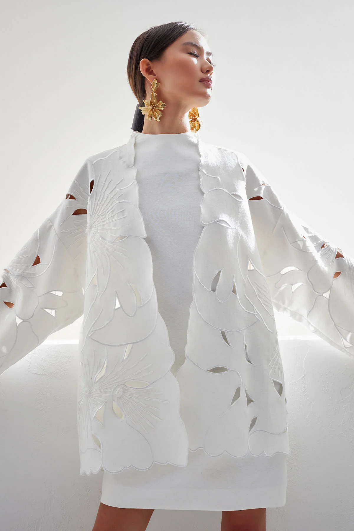 Couture Canvas Embellished Jacket