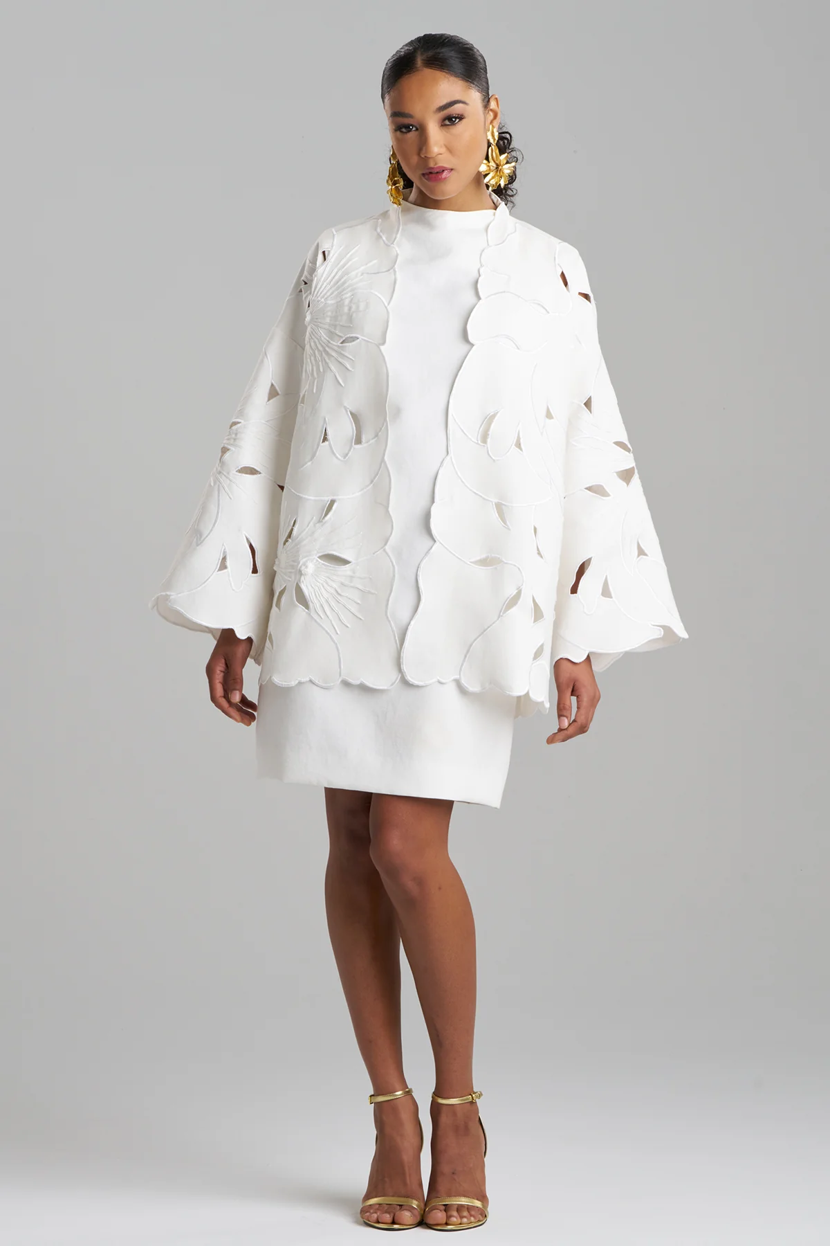Couture Canvas Embellished Jacket - Image 2
