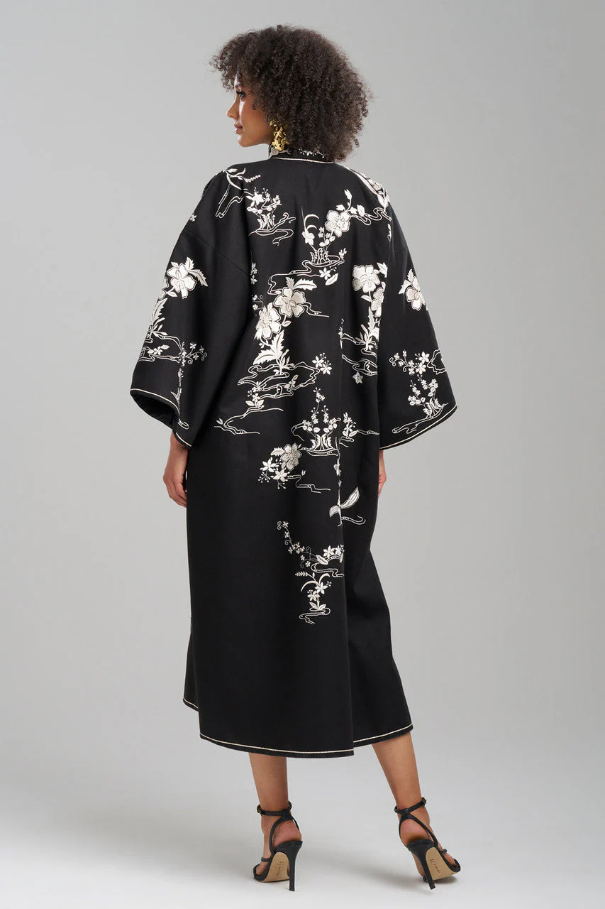 Couture Felt Mandarin Coat - Image 2