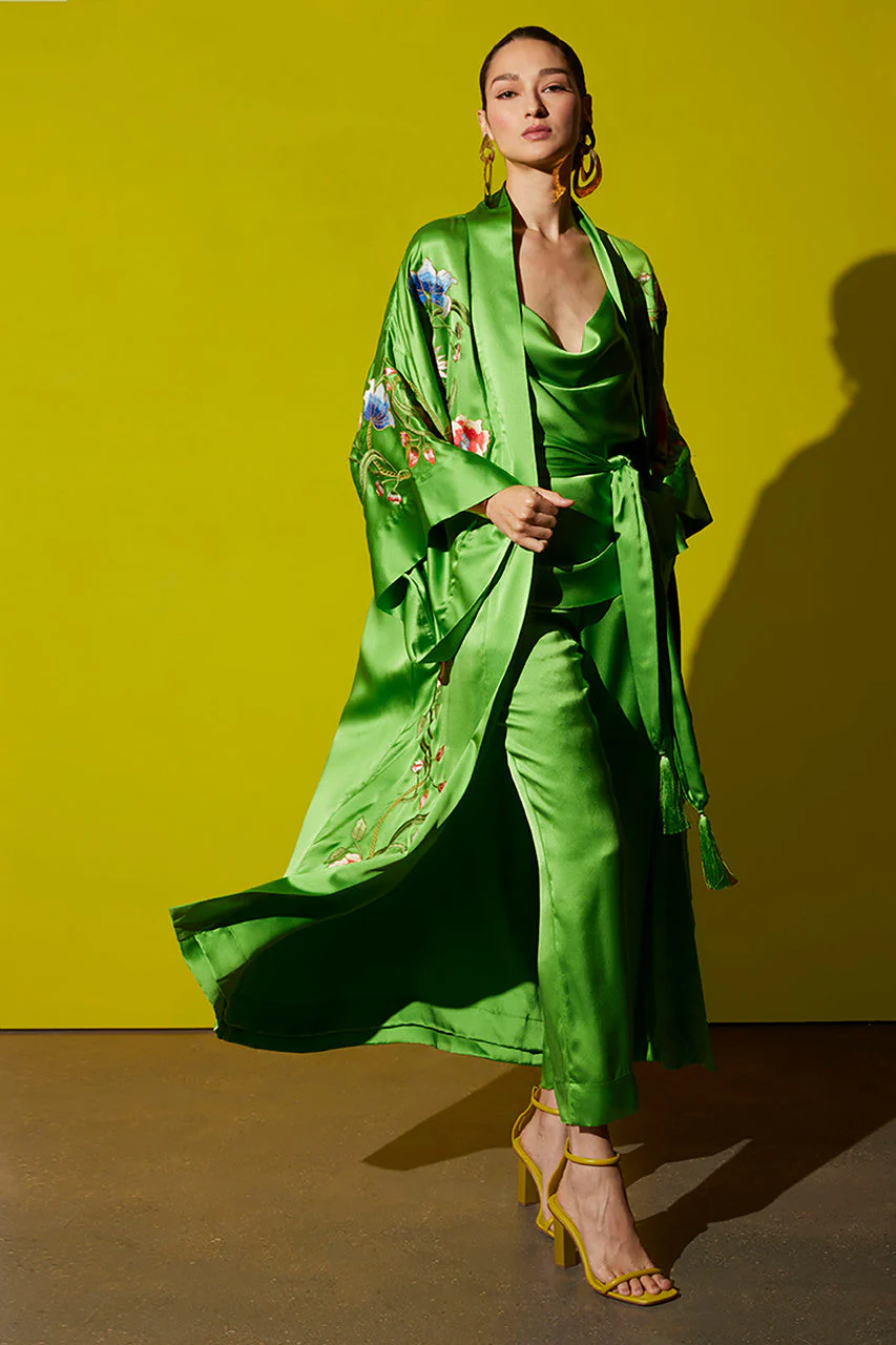 Couture Kamakura Embroidery Robe - Image 3