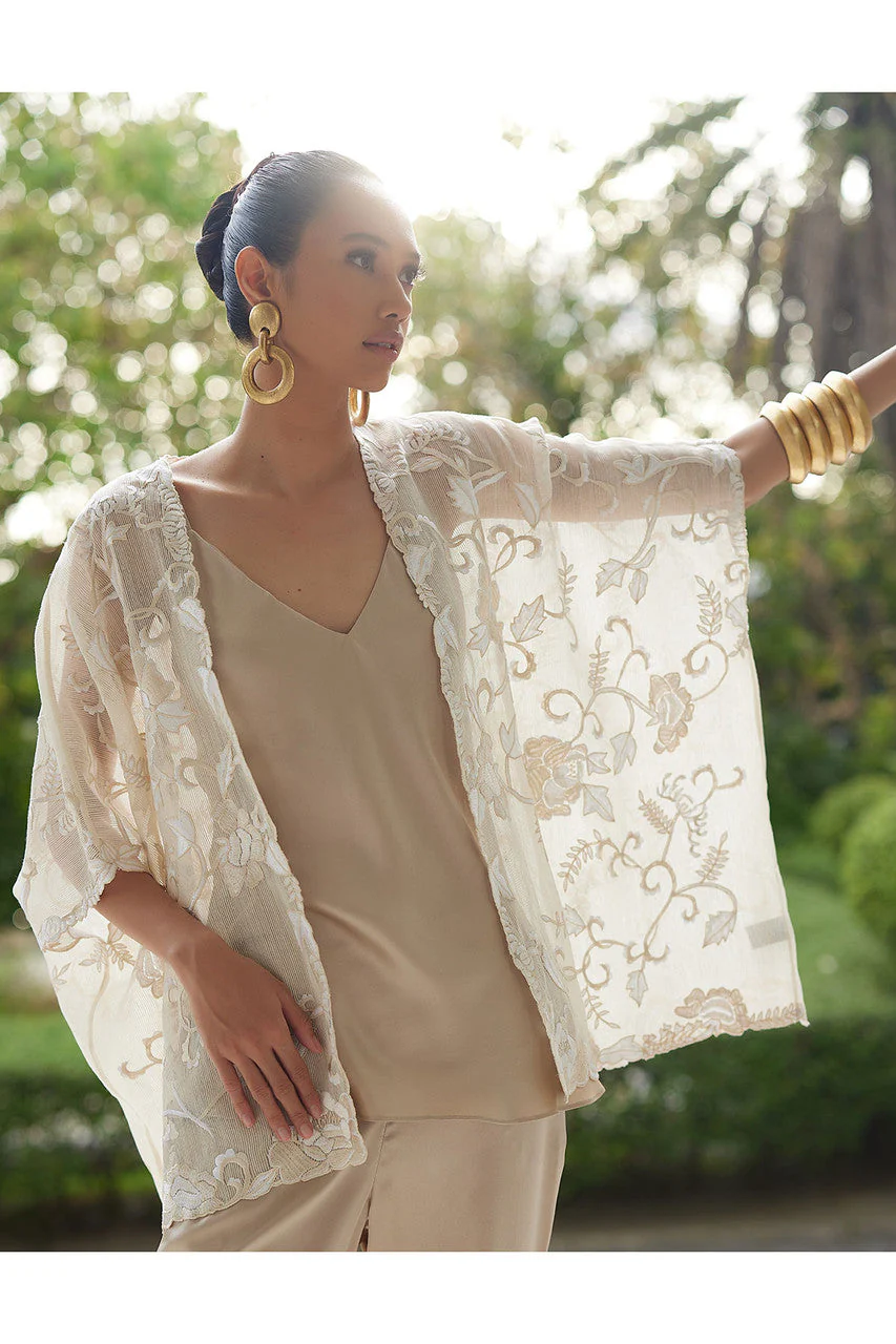 Couture Piña Embroidered Jacket - Image 5