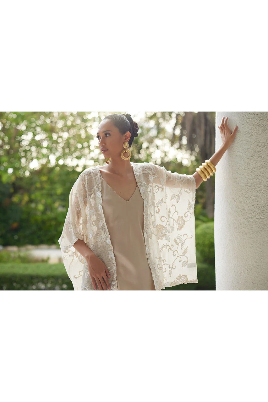 Couture Piña Embroidered Jacket - Image 6