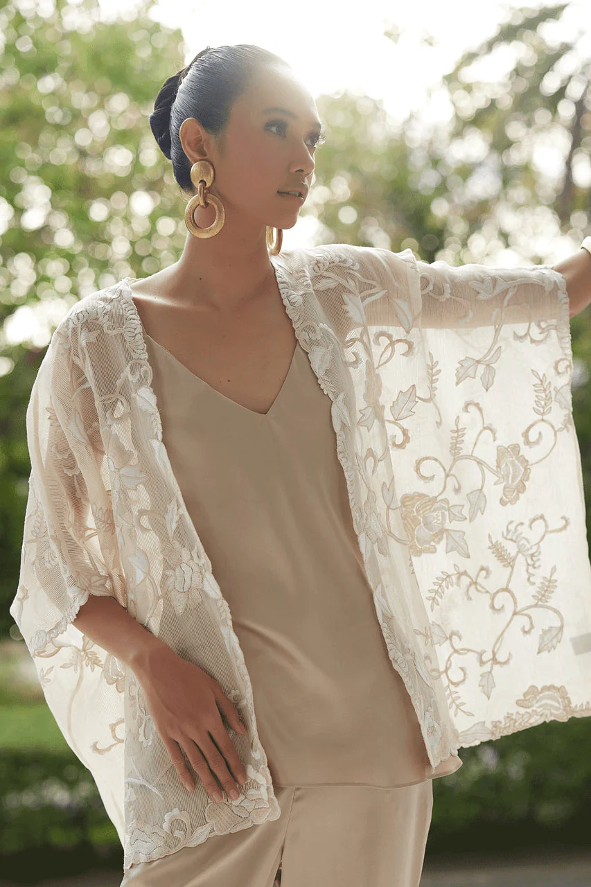 Couture Piña Embroidered Jacket - Image 7