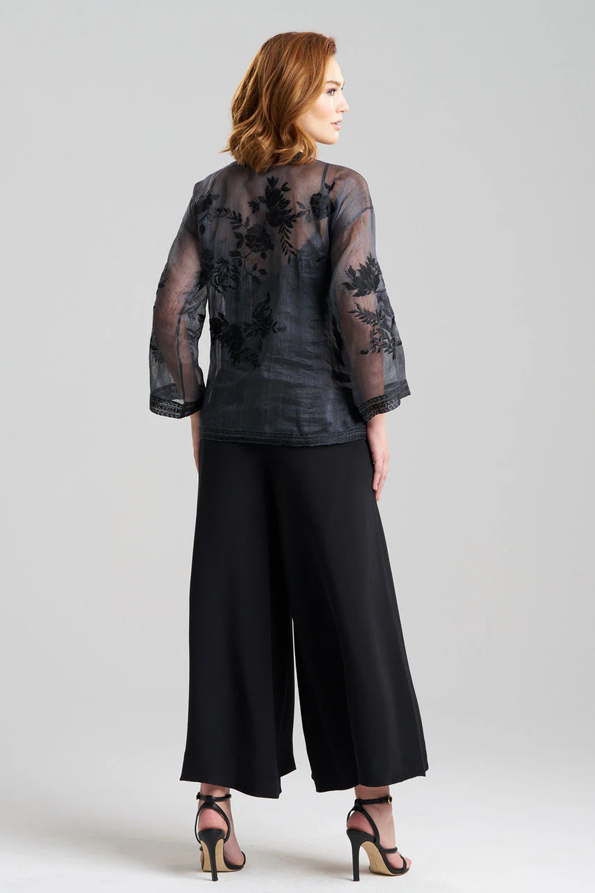 Couture Piña Embroidered Mandarin Jacket - Image 2