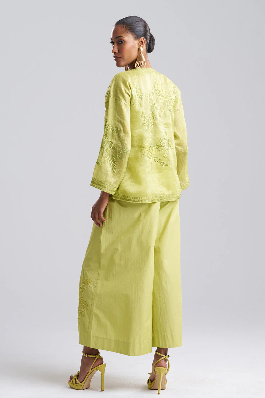 Couture Piña Embroidered Mandarin Jacket - Image 2