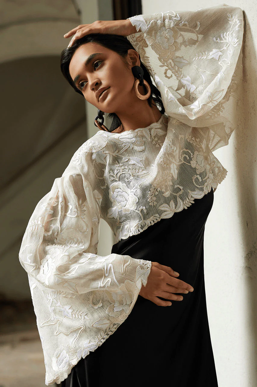 Couture Piña Embroidered Top - Image 8